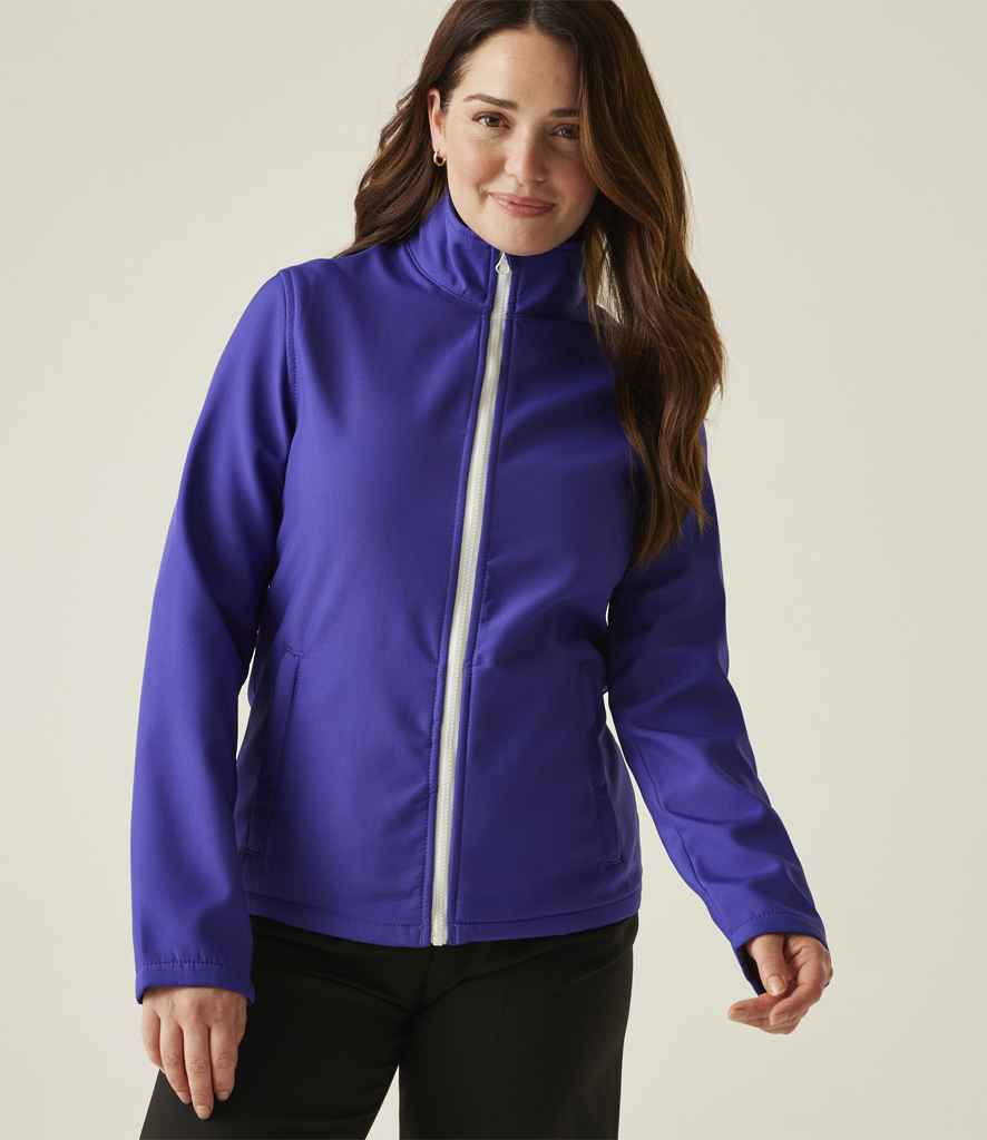 Regatta - Ladies Ablaze Printable Soft Shell Jacket - RG628 VBP/B 10