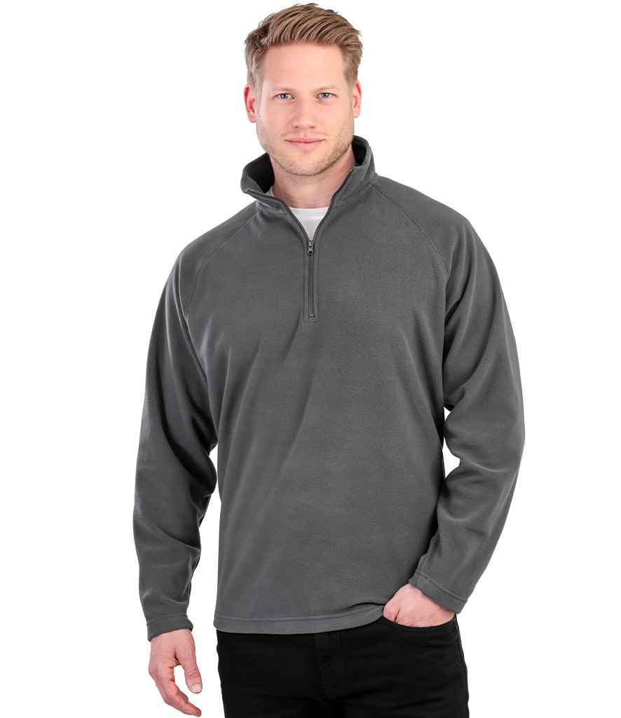 Result - Core Zip Neck Micro Fleece - RS112 CHA XS