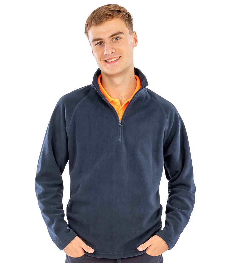 Result - Core Zip Neck Micro Fleece - RS112 NAV XS