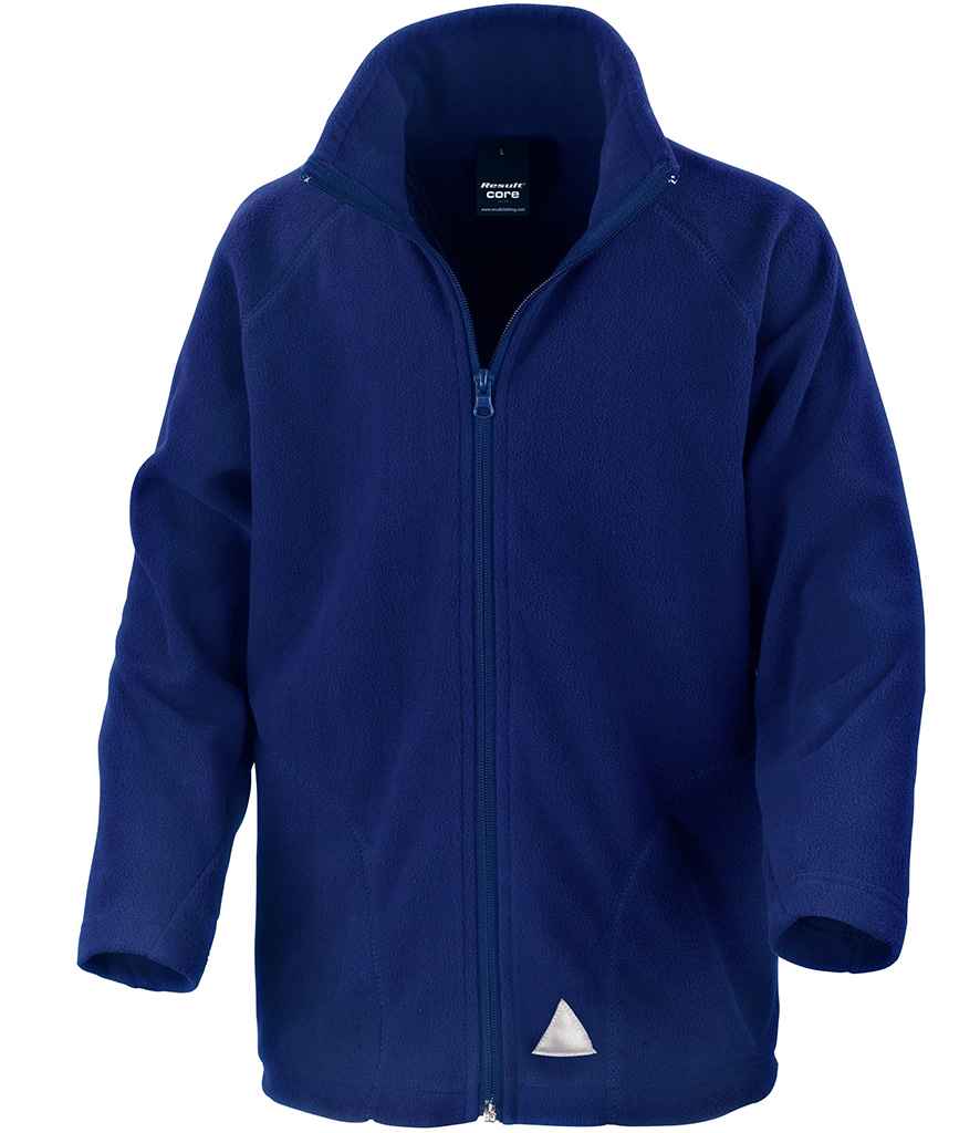 Result - Core Kids/Youths Micro Fleece Jacket - Pierre Francis
