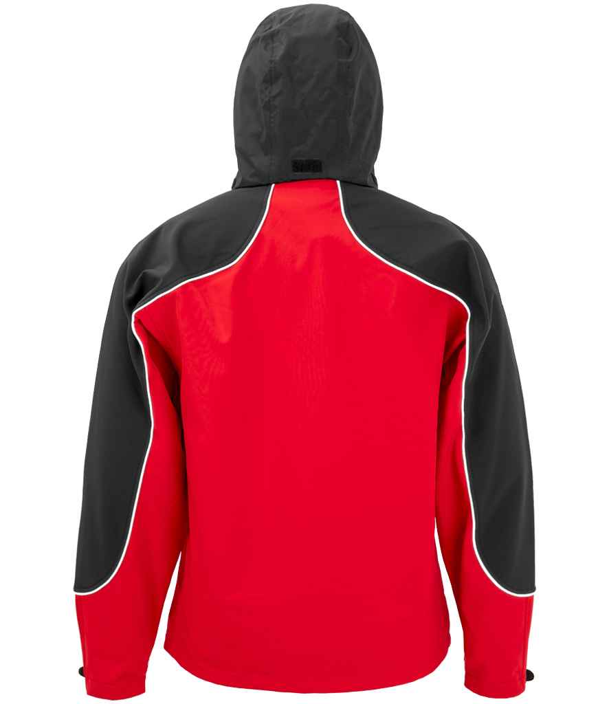 Result - Work-Guard Hooded Soft Shell Jacket - Pierre Francis