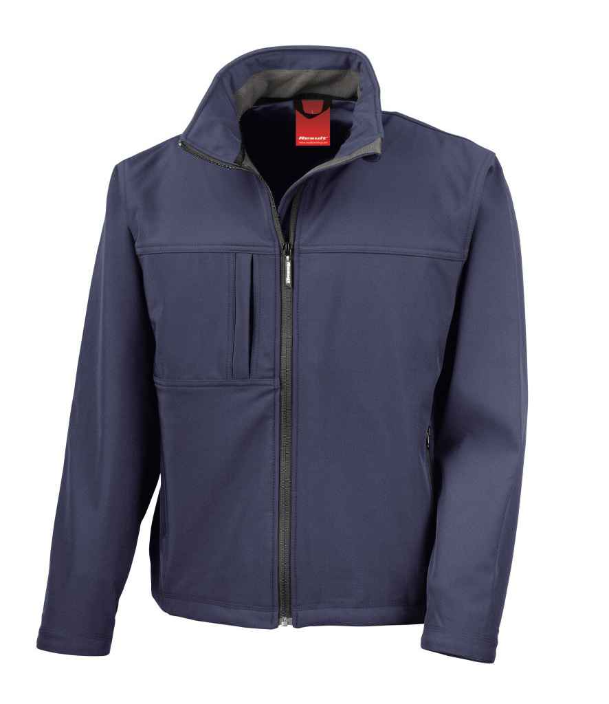 Result - Classic Soft Shell Jacket - RS121M AZR S