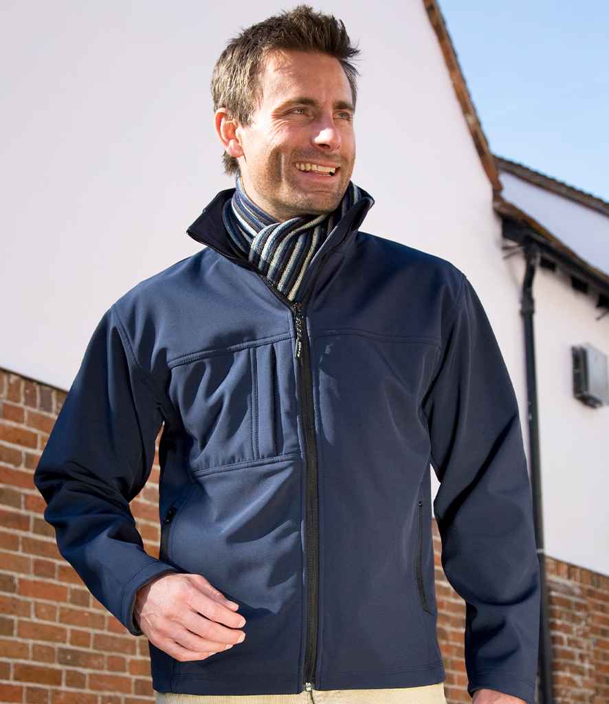 Result - Classic Soft Shell Jacket - RS121M NAV S