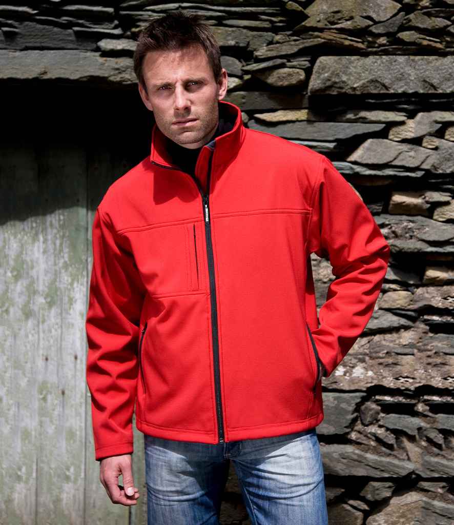 Result - Classic Soft Shell Jacket - RS121M RED S