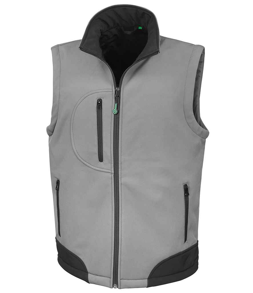 Result - Soft Shell Bodywarmer - RS123 BK/BK S