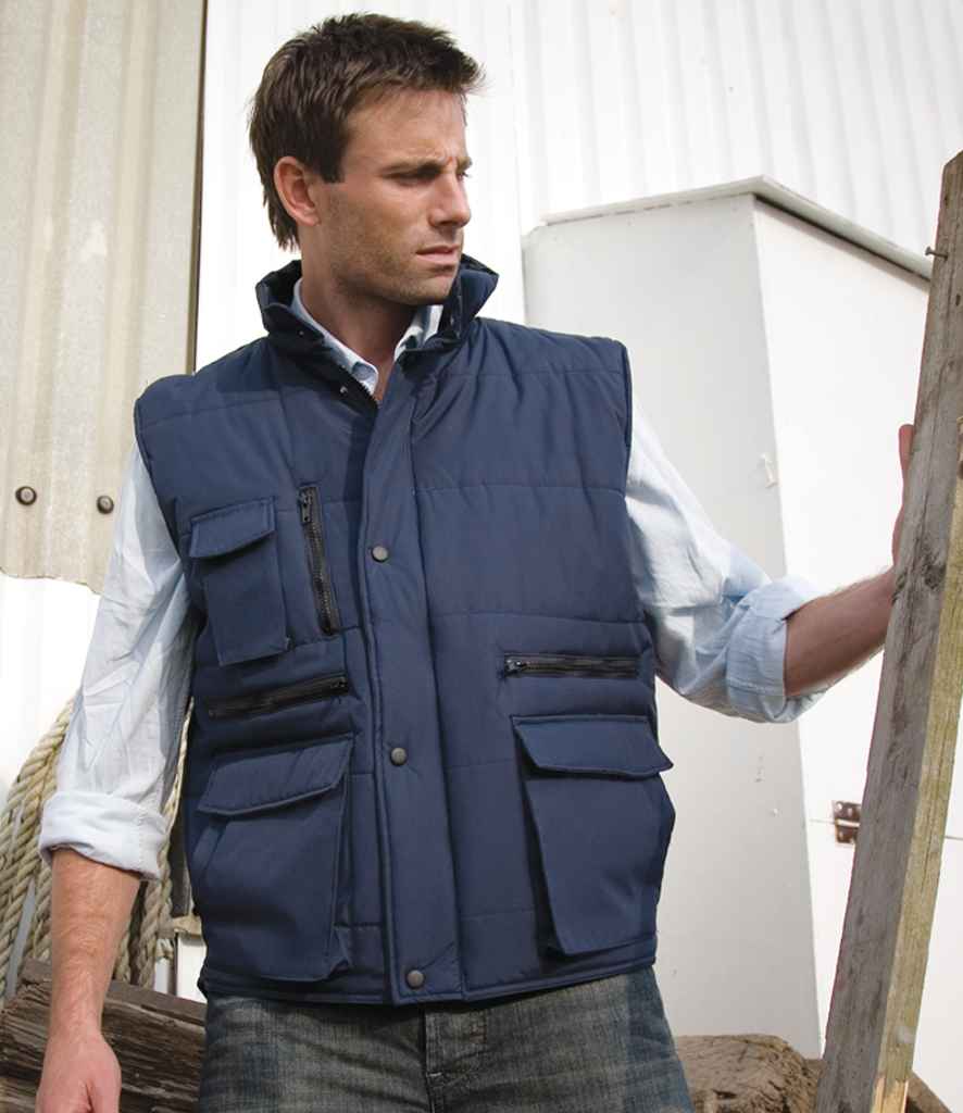 Result - Work-Guard Lance Bodywarmer - RS127 NAV S