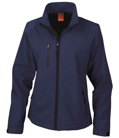 Result - Ladies Base Layer Soft Shell Jacket - RS128F BLK XS