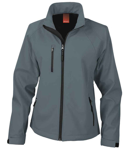 Result - Ladies Base Layer Soft Shell Jacket - RS128F BLK XS