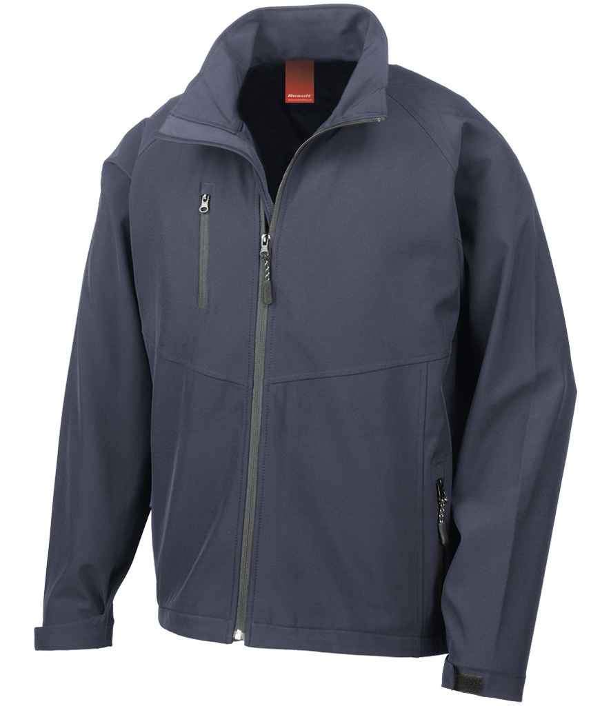 Result - Base Layer Soft Shell Jacket - RS128M BLK XS