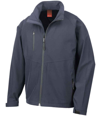 Result - Base Layer Soft Shell Jacket - RS128M BLK XS