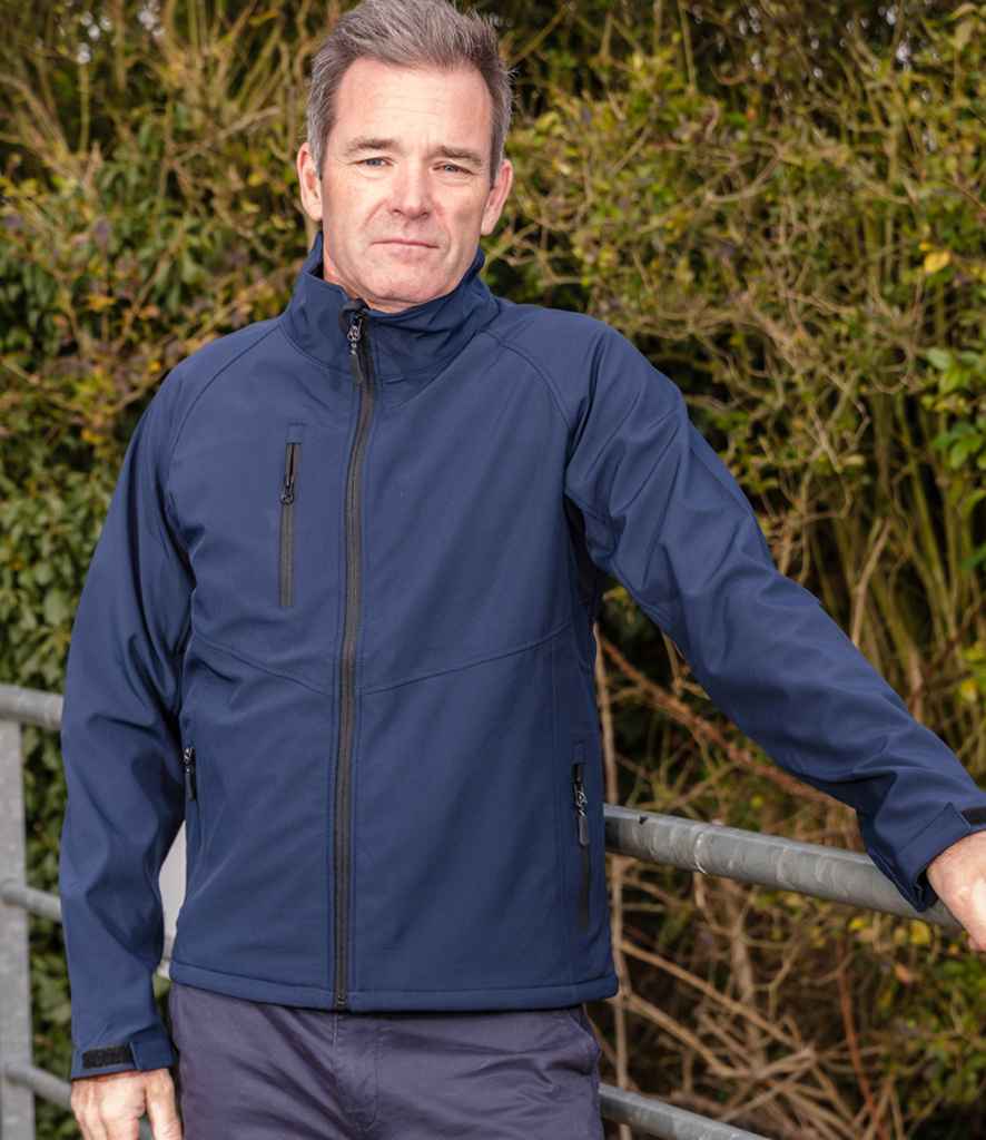 Result - Base Layer Soft Shell Jacket - RS128M NAV XS