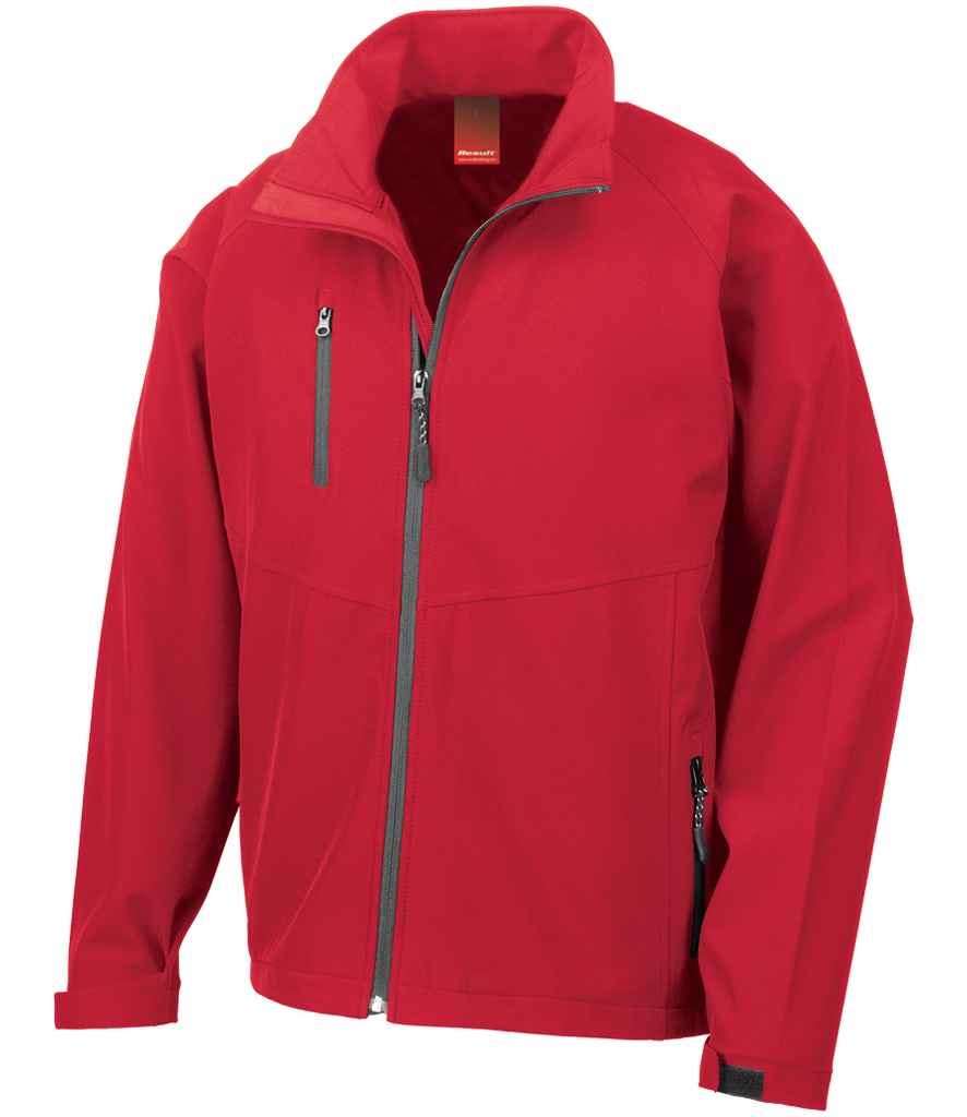 Result - Base Layer Soft Shell Jacket - RS128M BLK XS