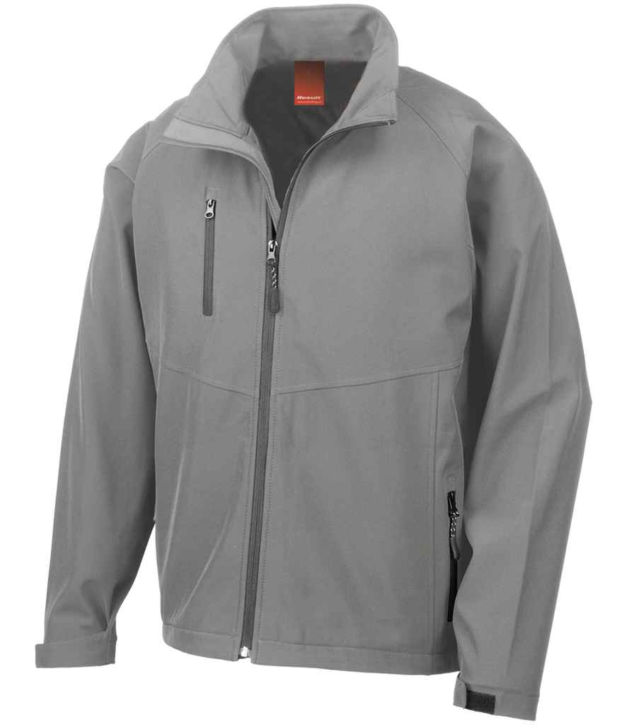 Result - Base Layer Soft Shell Jacket - RS128M BLK XS