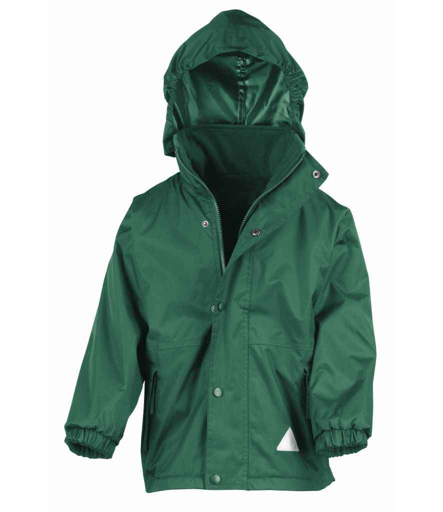 Result - Kids/Youths StormDri 4000 Jacket - RS160B BK/GY 2-3