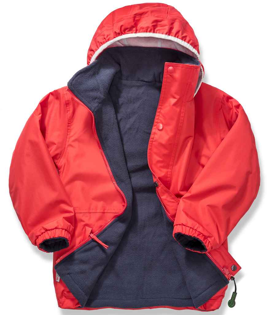 Result - Kids/Youths StormDri 4000 Reversible Jacket - Pierre Francis