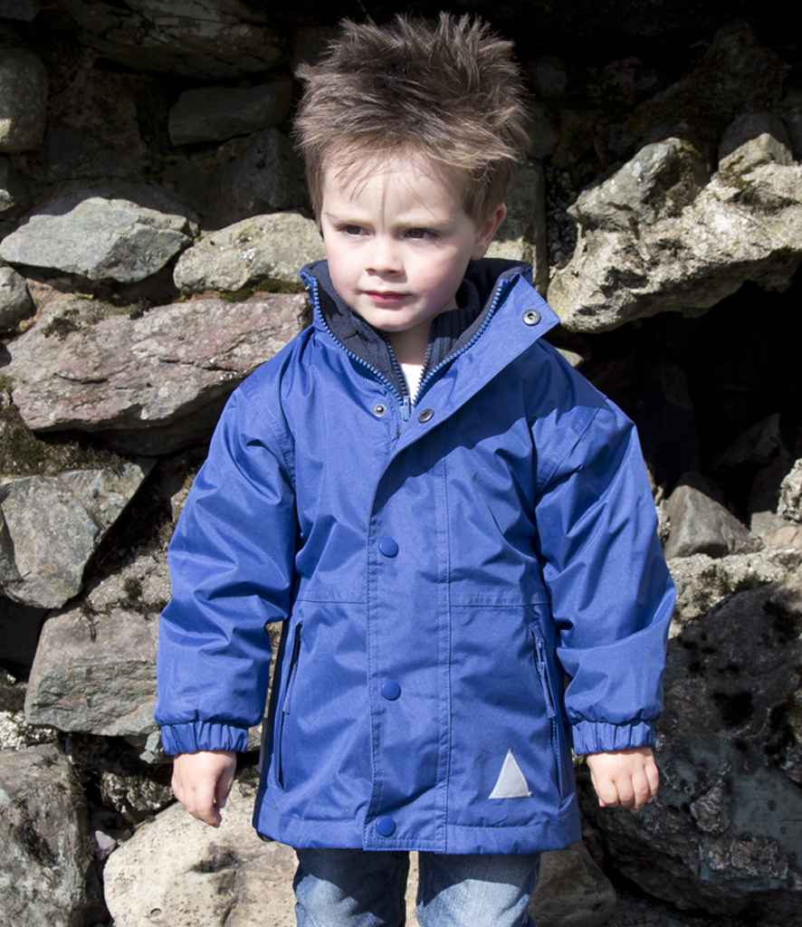 Result - Kids/Youths StormDri 4000 Jacket - RS160B RY/NV 2-3