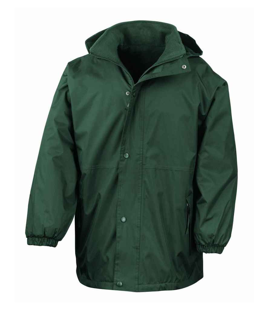 Result - Reversible StormDri 4000 Waterproof Jacket - RS160 BK/GY S