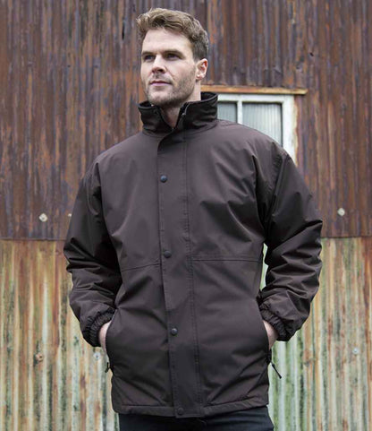Result - Reversible StormDri 4000 Waterproof Jacket - RS160 BR/BR S