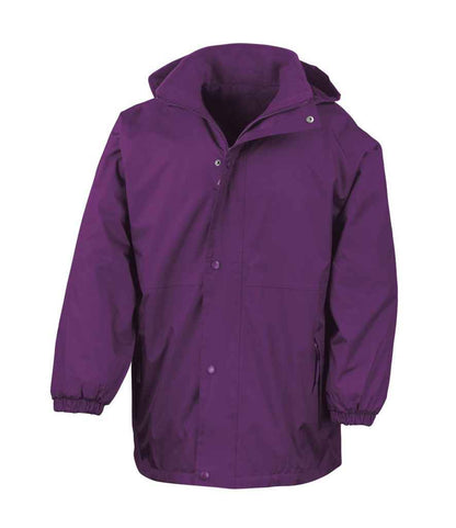 Result - Reversible StormDri 4000 Waterproof Jacket - RS160 BK/GY S