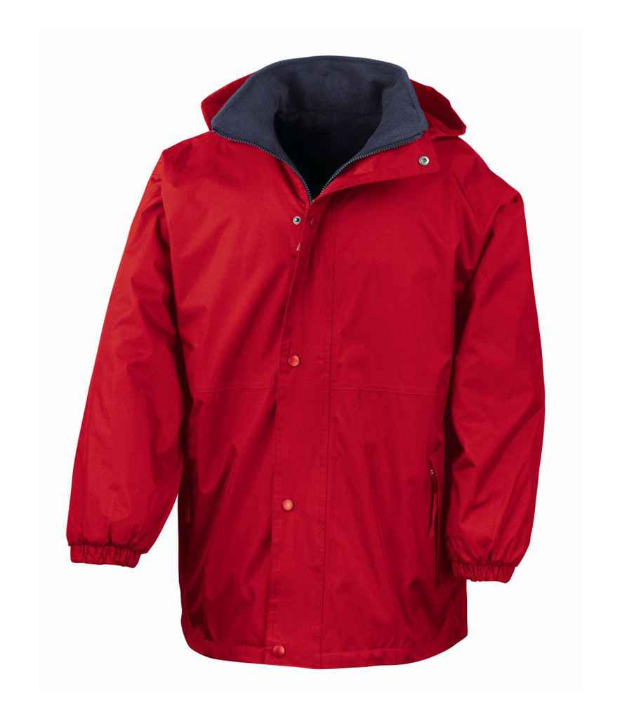Result - Reversible StormDri 4000 Waterproof Jacket - RS160 BK/GY S