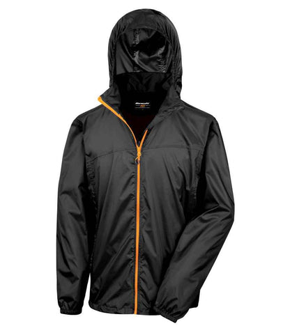 Result - Urban HDi Quest Stowable Jacket - RS189M BK/OR XS