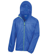 Result - Urban HDi Quest Stowable Jacket - Royal Blue/Lime Green (Front)