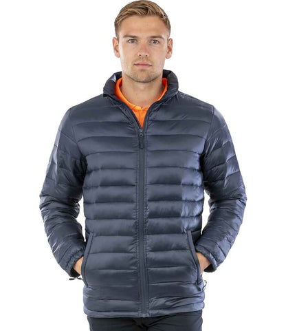 Result - Urban Ice Bird Padded Jacket - RS192M NAV S