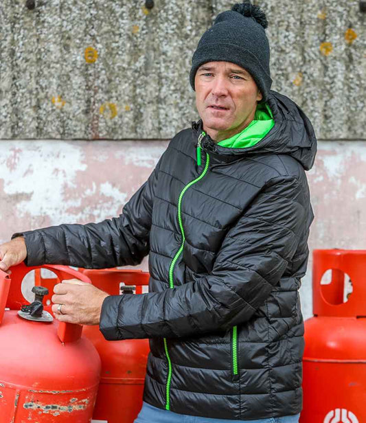 Result - Urban Snow Bird Padded Jacket - RS194M BK/LM S