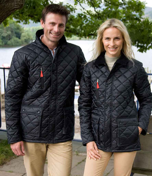 Result - Urban Cheltenham Gold Jacket - RS196 BLK XS