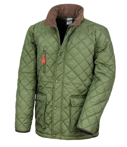 Result - Urban Cheltenham Gold Jacket - RS196 BLK XS