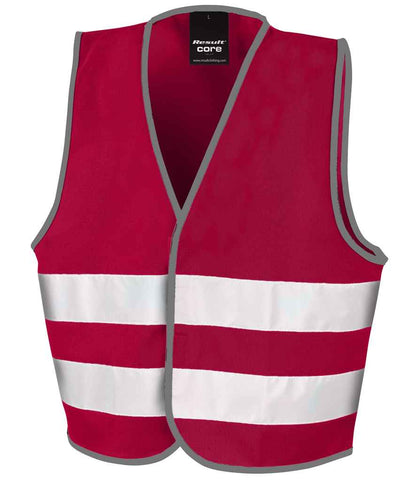 Result - Core Kids Enhanced Vis Vest - RS200BE BUR S