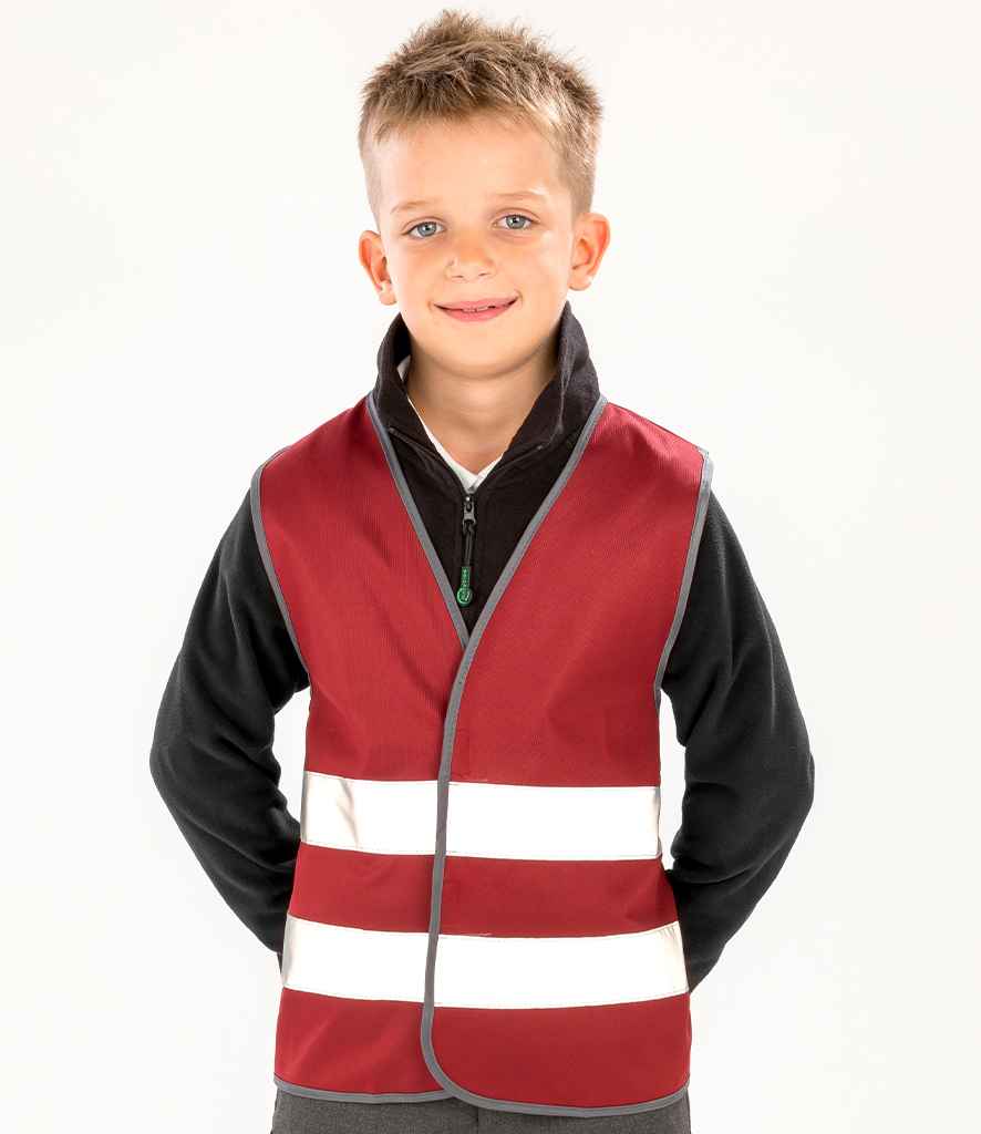 Result - Core Kids Enhanced Vis Vest - RS200BE BUR S