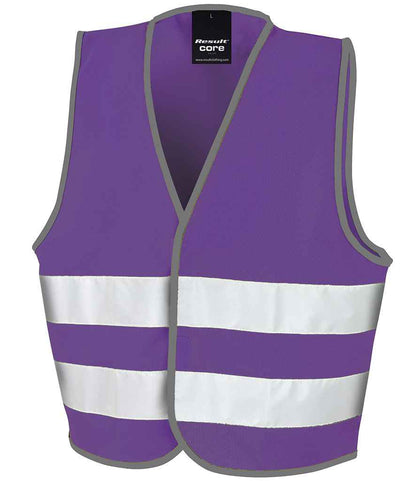 Result - Core Kids Enhanced Vis Vest - RS200BE BUR S