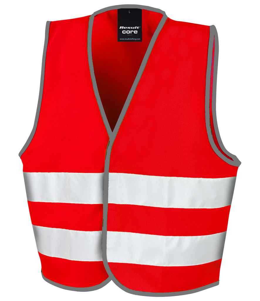 Result - Core Kids Enhanced Vis Vest - RS200BE BUR S