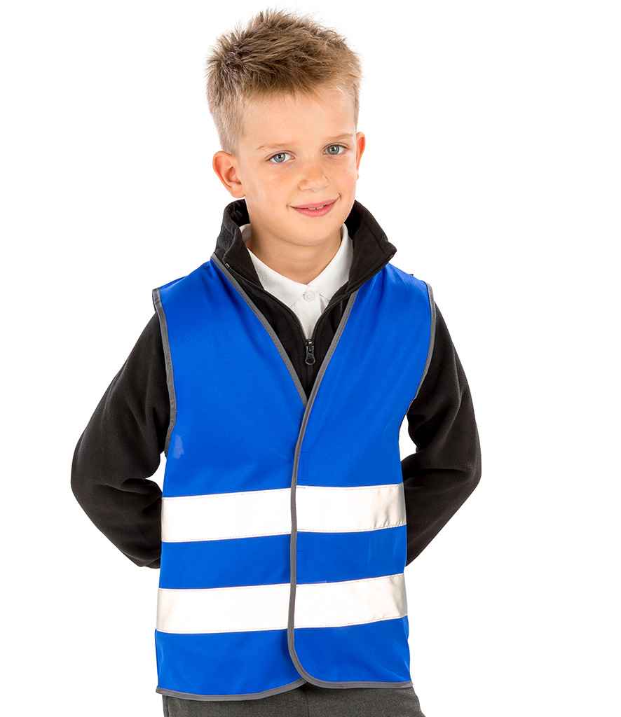 Result - Core Kids Enhanced Vis Vest - RS200BE ROY S