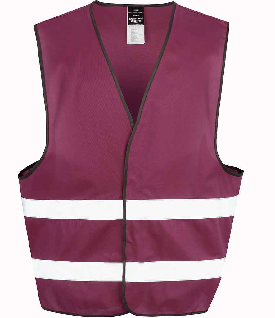 Result - Core Enhanced Vis Vest - RS200E BUR XS