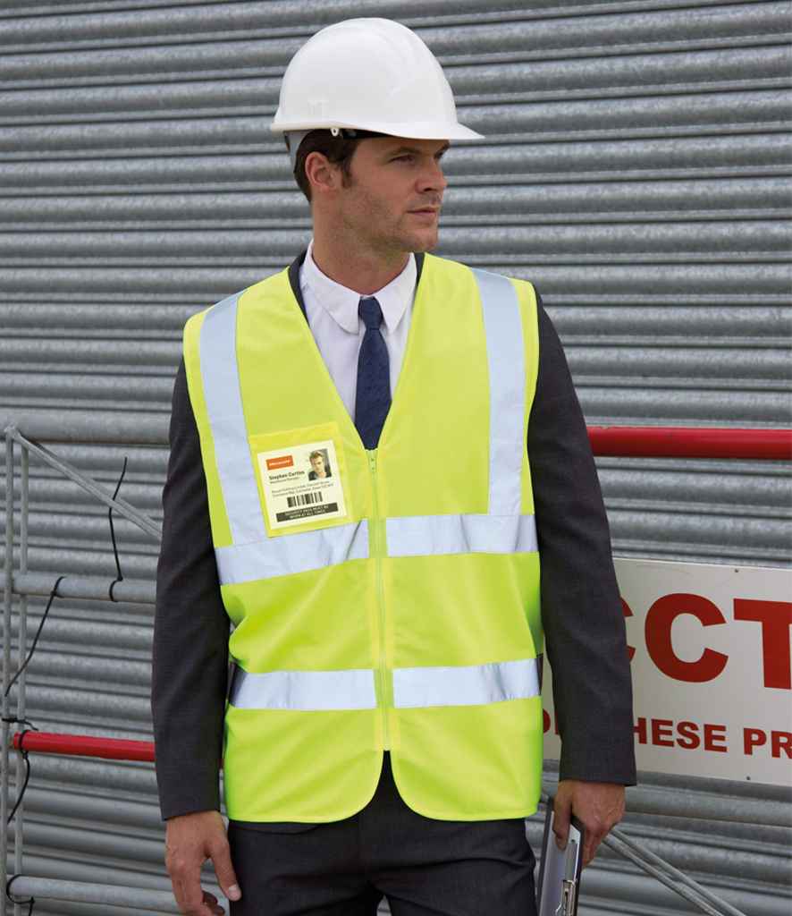 Result - Core Zip Safety Tabard - RS202 FLY S/M