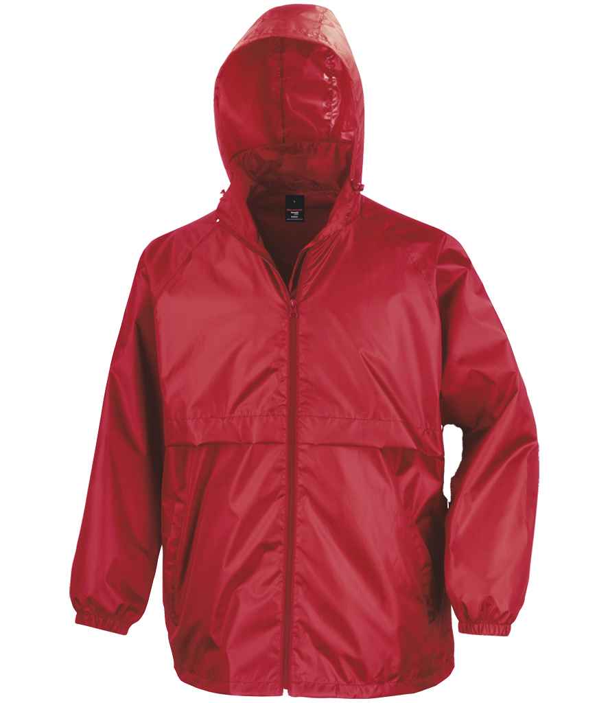 Result - Core Lightweight Lined Waterproof Jacket - RS205 BLK XS