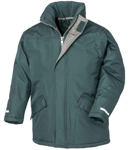 Result - Core Kids Winter Parka - RS207B BLK 3-4