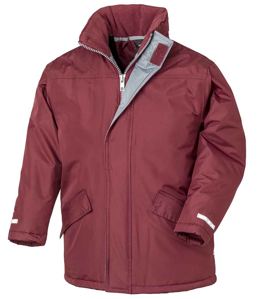 Result - Core Kids Winter Parka - RS207B BLK 3-4