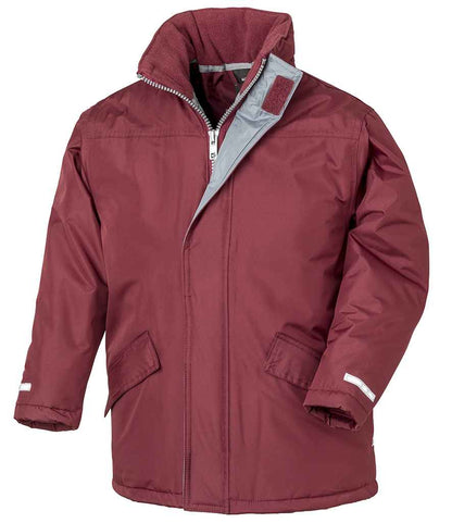 Result - Core Kids Winter Parka - RS207B BLK 3-4