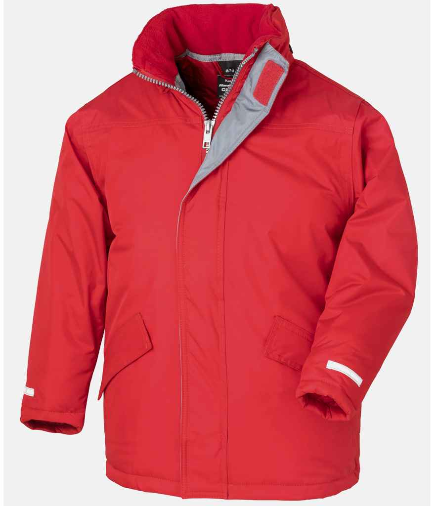 Result - Core Kids Winter Parka - RS207B BLK 3-4