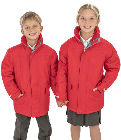 Result - Core Kids Winter Parka - RS207B RED 3-4