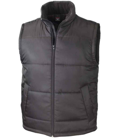 Result - Core Padded Bodywarmer - RS208 BLK XS