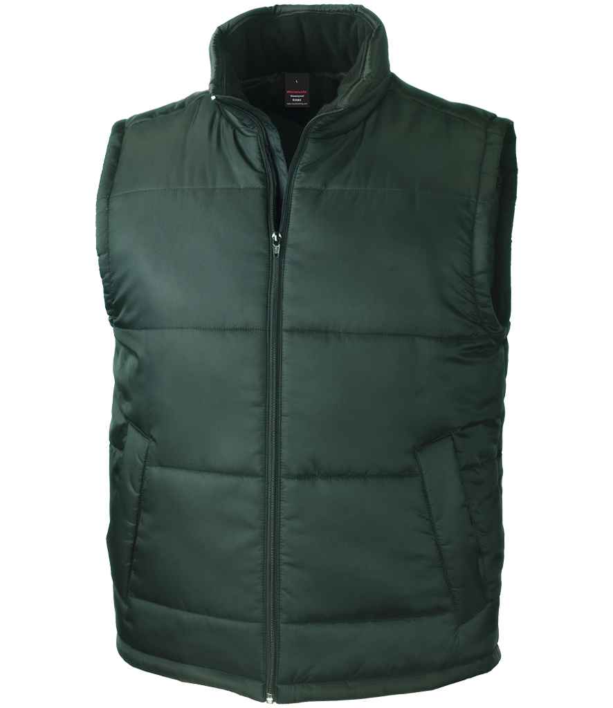 Result - Core Padded Bodywarmer - RS208 BLK XS