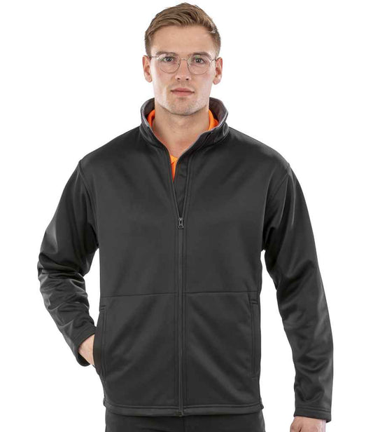 Result - Core Soft Shell Jacket - RS209M BLK XS