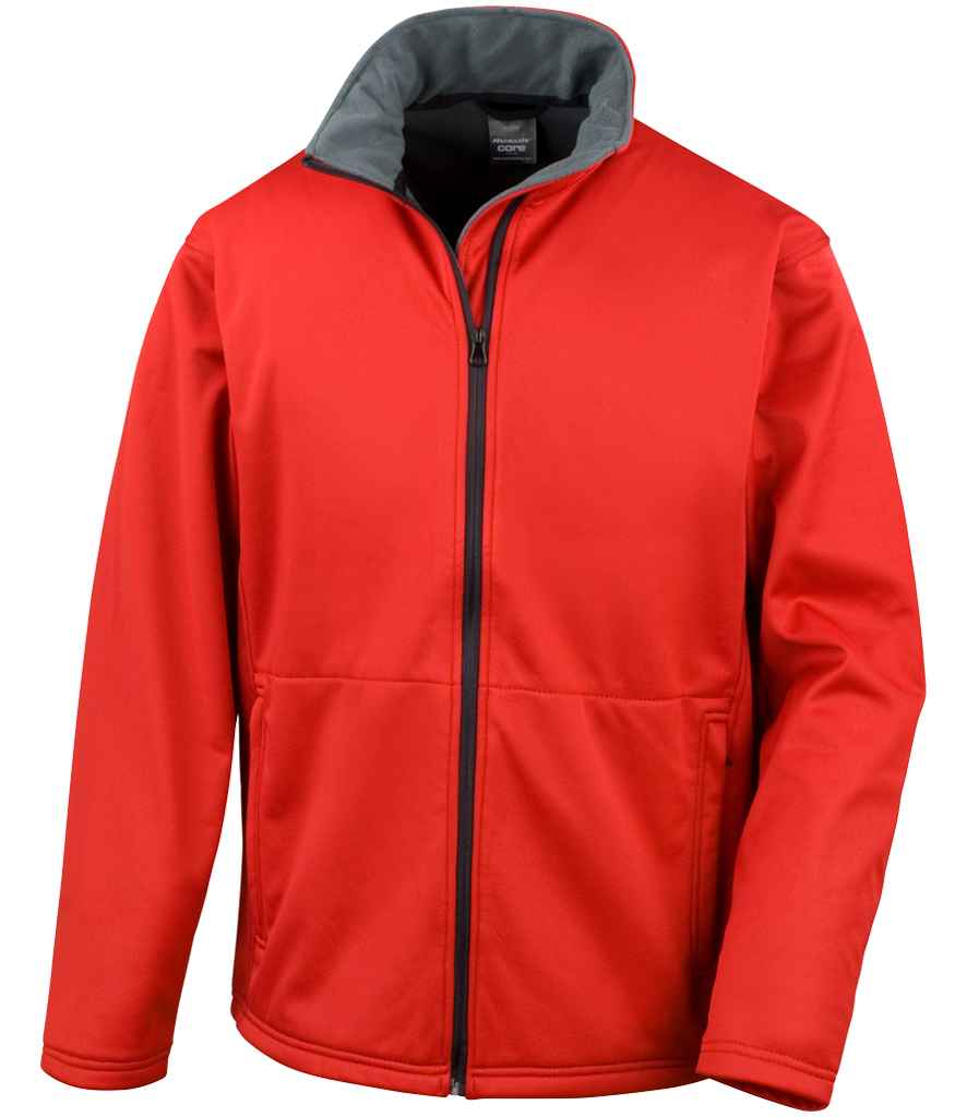 Result - Core Soft Shell Jacket - RS209M BLK XS