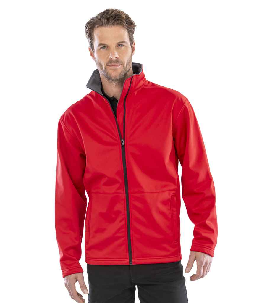 Result - Core Soft Shell Jacket - RS209M RED XS