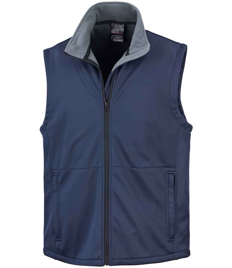 Result - Core Soft Shell Bodywarmer - RS214 BLK S