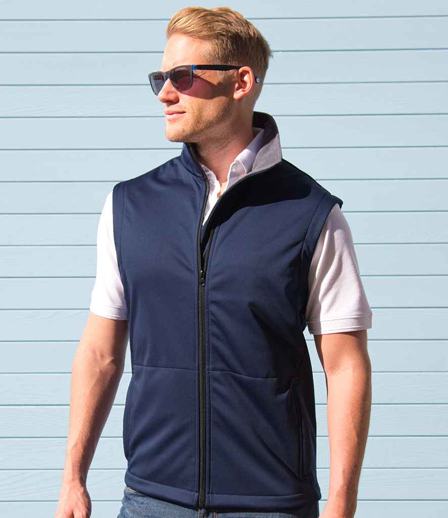 Result - Core Soft Shell Bodywarmer - RS214 NAV S